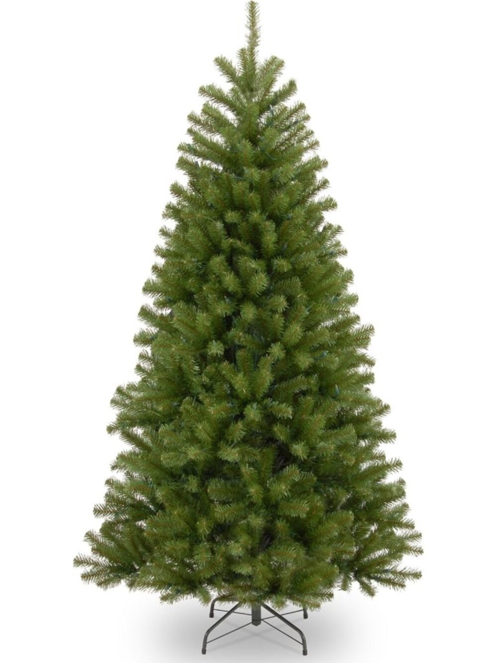 6ft Unlit North Valley Spruce Christmas Tree - Realistic Holiday Decor, Easy